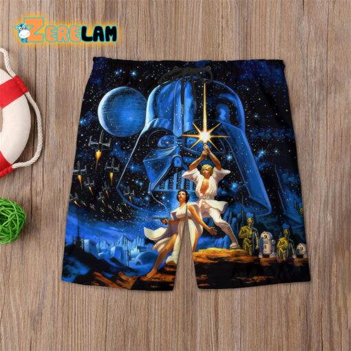 May The Force Be With You Hawaiian Short