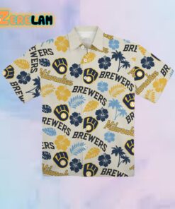 Milwaukee Brewers Giveaway Hawaiian Shirt