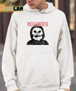 Movements Afraid To Die White Skull Shirt 4 1