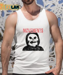 Movements Afraid To Die White Skull Shirt 5 1