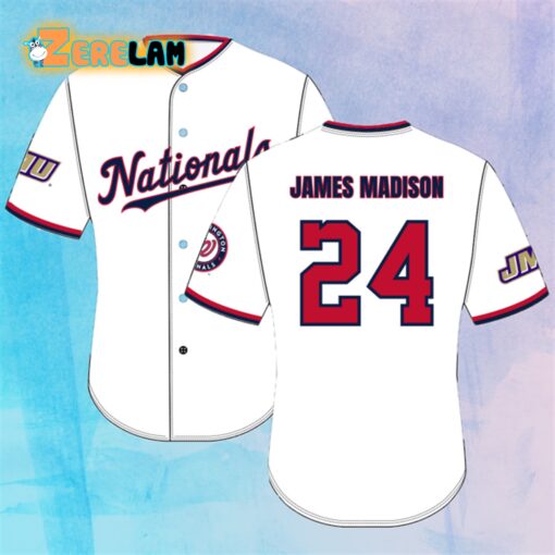 2024 Nationals James Madison University Day Jersey Giveaway