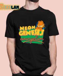 Neon Genesis Evangelion Garfield Shirt