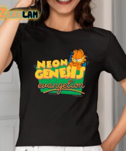 Neon Genesis Evangelion Garfield Shirt 2 1