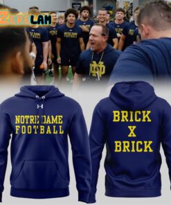 Notre Dame Football Brick x Brick Hoodie