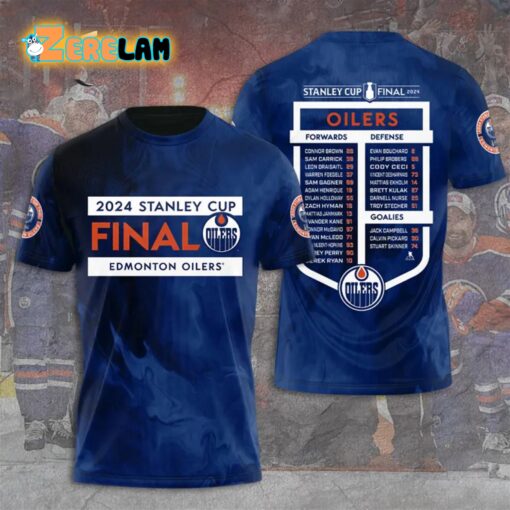 Oilers 2024 Stanley Cup Final Hoodie