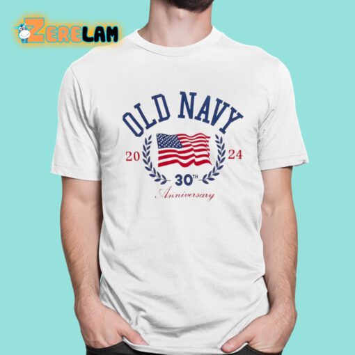 Old Navy Flag 4th 0f July 2024 Shirt