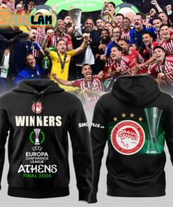 Olympiacos Winners Europa Conference League 2024 Hoodie