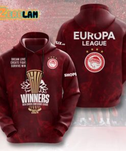 Olympiacos Winners Europa Conference League 2024 Shirt