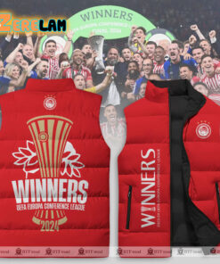 Olympiacos Winners Europa Conference League 2024 Vest