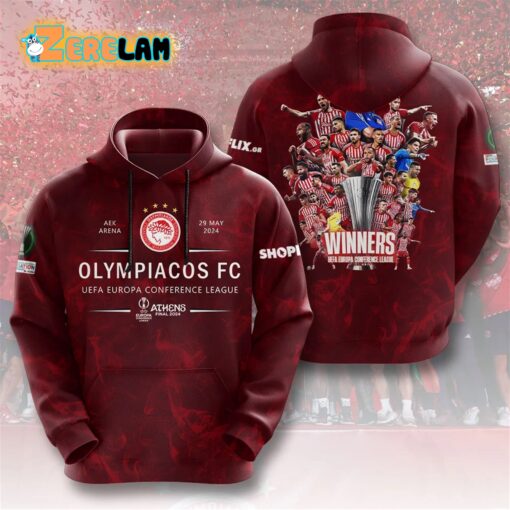 Olympiacos Winners Europa Conference League Shirt