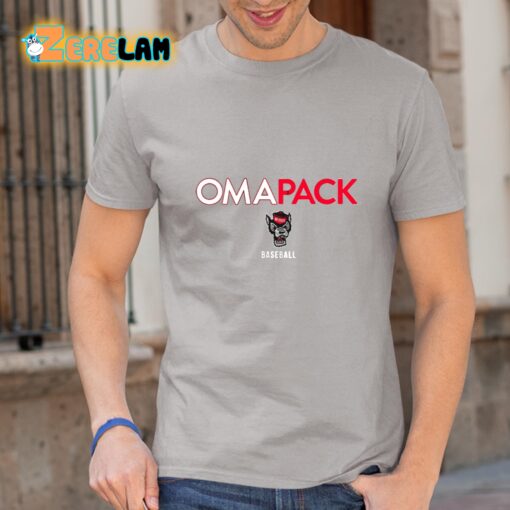 Omapack Wolfpack Baseball Shirt