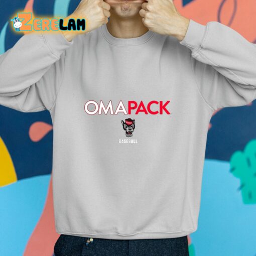 Omapack Wolfpack Baseball Shirt