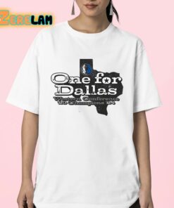 One For Dallas 2024 Western Conference Champions Shirt 23 1