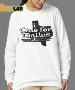 One For Dallas 2024 Western Conference Champions Shirt 24 1