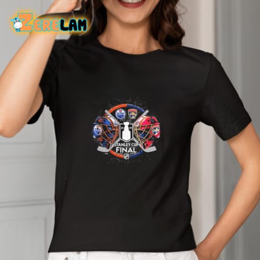 Panthers vs Oilers 2024 Stanley Cup Final Dueling Shirt