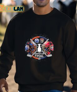 Panthers vs Oilers 2024 Stanley Cup Final Dueling Shirt 3 1