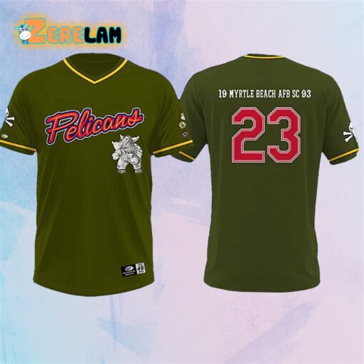 2024 Pelicans Military Appreciation Night Jersey Giveaway
