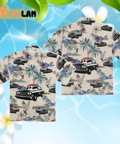 Police Car Hawaiian Shirt