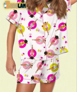 Pool Girls Satin Pajama Set 1