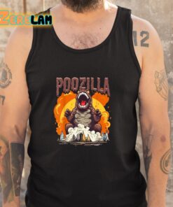 Poozilla Explosive Monstrous Diarrhea Poop Meme Shirt 5 1