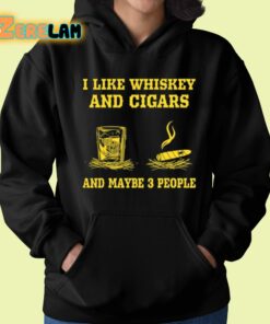 Randy Mcmichael I Like Whiskey And Cigars And Maybe 3 People Shirt 22 1