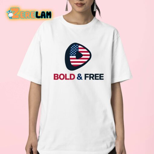 Rick Racela Bold And Free Usa Shirt