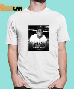 Rip Willie Mays 1931-2024 Shirt