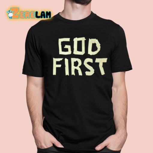 Ryan Clark God First Shirt