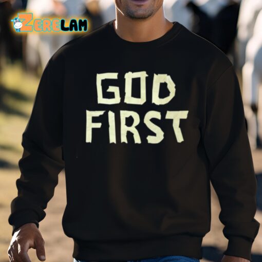 Ryan Clark God First Shirt