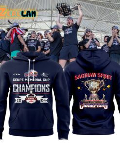Saginaw Coupe Memorial Cup Champions 2024 Hoodie