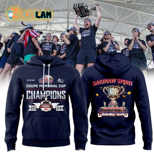 Saginaw Coupe Memorial Cup Champions 2024 Hoodie