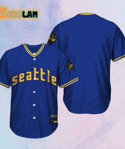 Seattle City Connect Customeize of Name Men’s Baseball Jersey