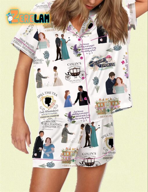 Spill The Tea Lady Whistledown’s Pajama Set