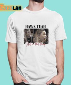 Spit On That Thang Hawk Tuah Shirt 1 1