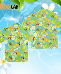 Spongebob Hawaiian Shirt Funny Cartoon