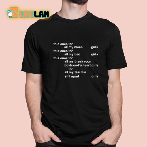 Spotify Charli Xcx Mean Girls Shirt