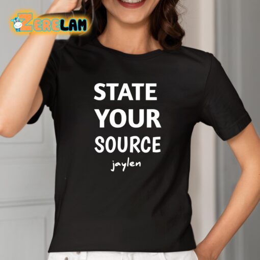 State Your Source Jaylen Brown Shirt