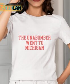 Ted Glover The Unabomber Went To Michigan Shirt 2 1