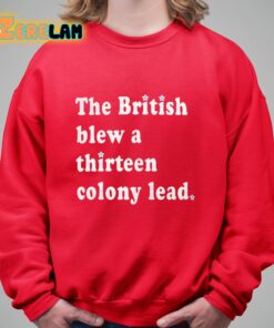 The British Blew A Thirteen Colony Lead Shirt 9 1