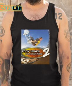 The Irony Closet Hawk Tuah Pro Skater Tony Hawk Spit On That Thang 2 Shirt 5 1