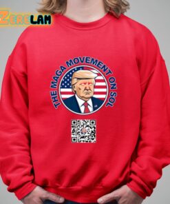 Thepersistence Trump The Maga Movement On Sol Scan To Join The Movement Shirt 9 1