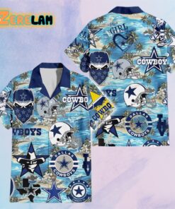 This Girl Loves Cowboys Hawaiian Shirt Giveaway 2024