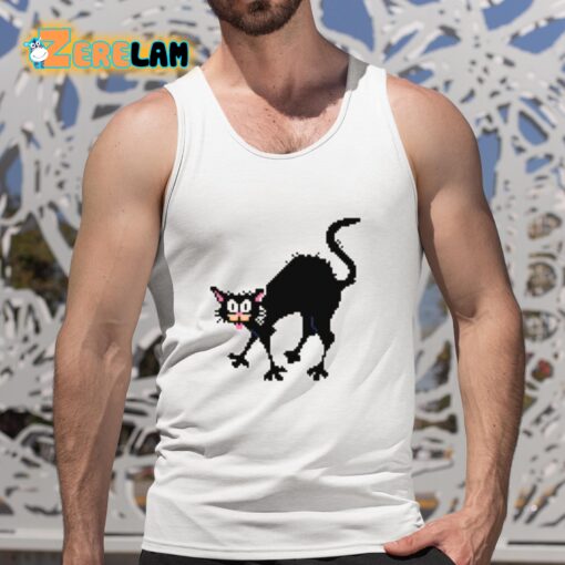 Tom Cat 8 Bit Shirt