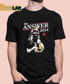 Trump The Answer 2024 Shirt 1 1