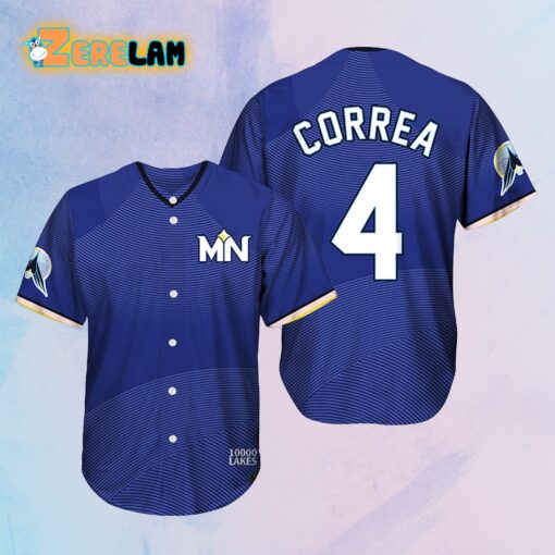 Twins Correa No 4 City Connect Jersey 2024