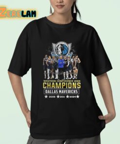 Western Conference 2024 Champions Mavericks 2006 2011 2024 Shirt 23 1