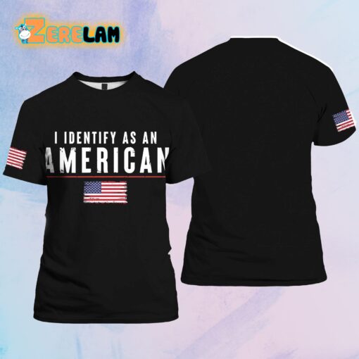 Women’s I Identify As An American Shirt