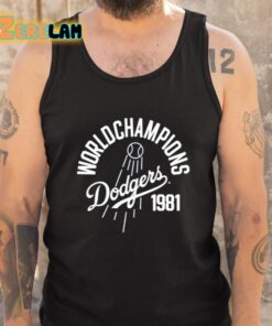 World Champions Dodgers 1981 Shirt 5 1