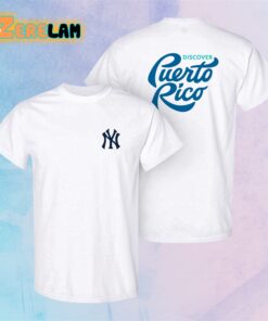 Yankees Discover Puerto Rico Night Shirt 2024 Giveaway