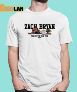 Zach Bryan The Quittin Time Tour 2024 Shirt